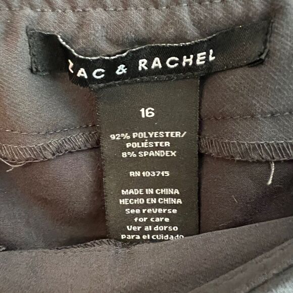 Slate Gray Women’s Dress Pants with Pockets / Size 16 - Picture 3 of 7